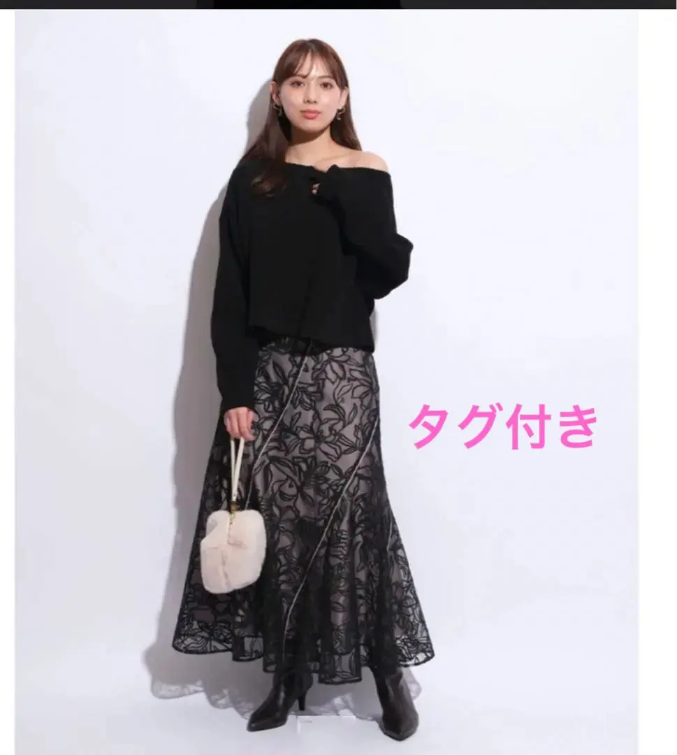 マイストラーダ　マロウレーススカート　マロウ レース　スカート Mystrada（マイストラーダ）の「マロウレーススカート（スカート