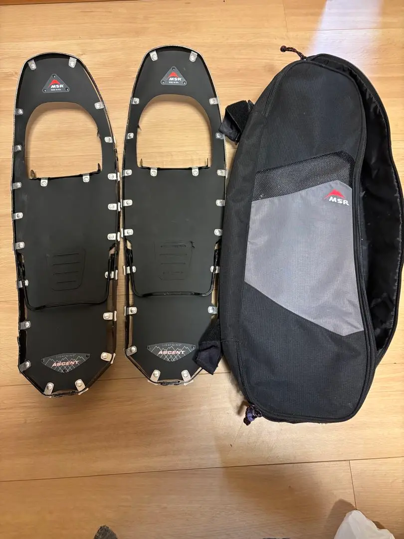 MSR - MSR Lightning Ascent Tail・ケース付き Amazon.com : MSR Lightning Snowshoe Tail for Floatation
