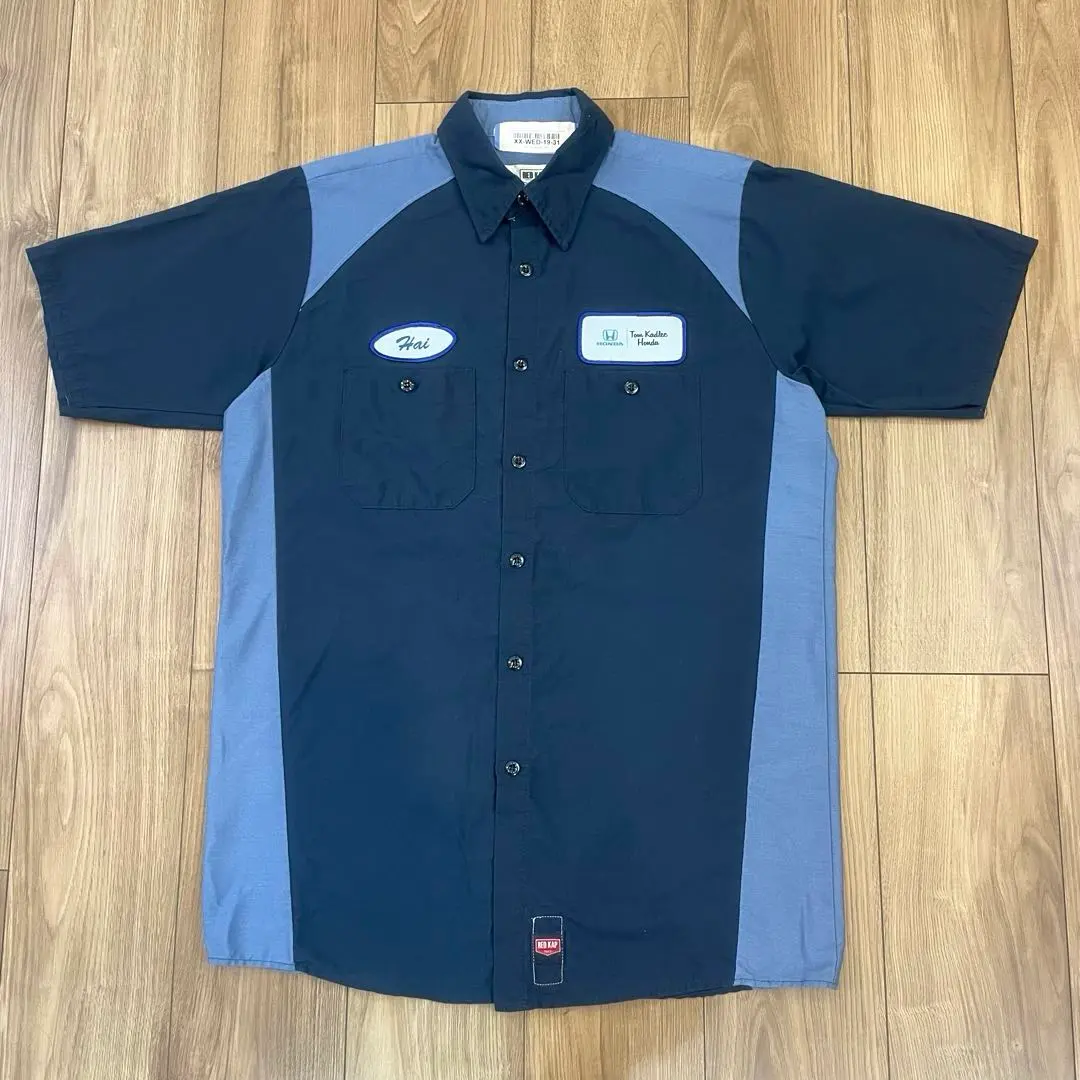 RED KAP 紅帽 工作襯衫 HONDA 本田 企業標誌布章 的縮圖