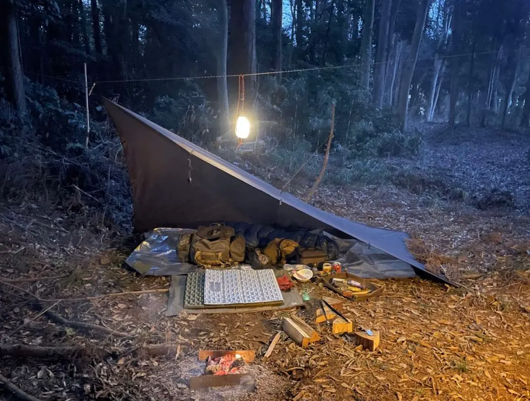 新品未使用 HIIRAGI OUTFITTERS DayTripTarp Day Trip Tarp（デイトリップタープ） - ブッシュクラフト・キャンプ