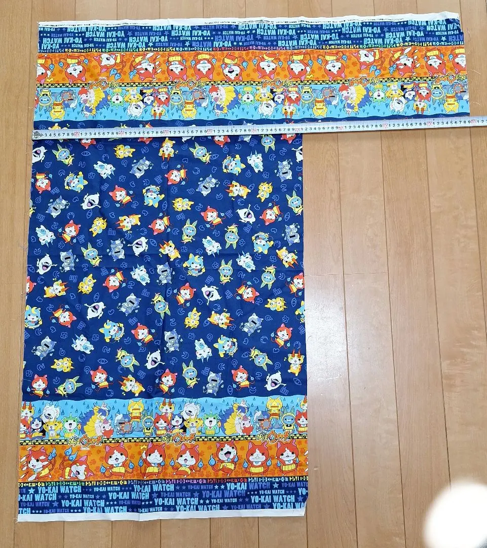 Thumbnail of Yo-kai Watch printed fabric, 100% cotton