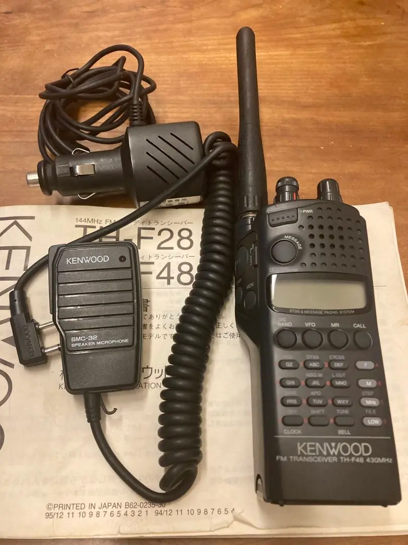 KENWOOD/ケンウッド TH-F48 トランシーバー◆SMC-33 他 KENWOOD/ケンウッド TH-F48 トランシーバー◇SMC-33 他
