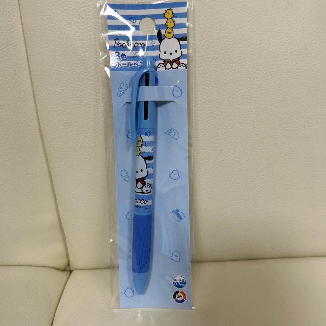 Thumbnail of 3-Color Ballpoint Pen Pochacco (Friends)