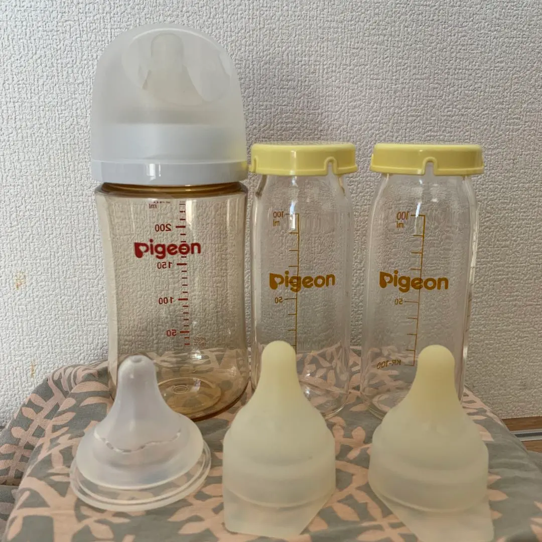 Thumbnail of Pigeon Baby Bottle Set of 3