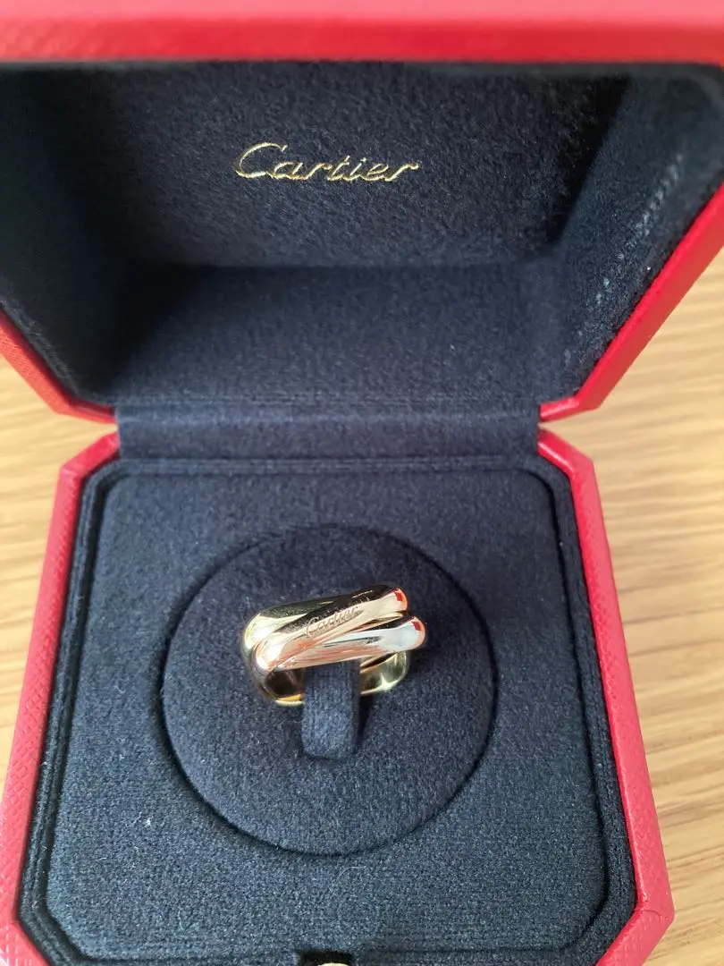 Cartier クッショントリニティ　51号 MM【Cartier】Trinity トリニティ クッションリング ミディアム