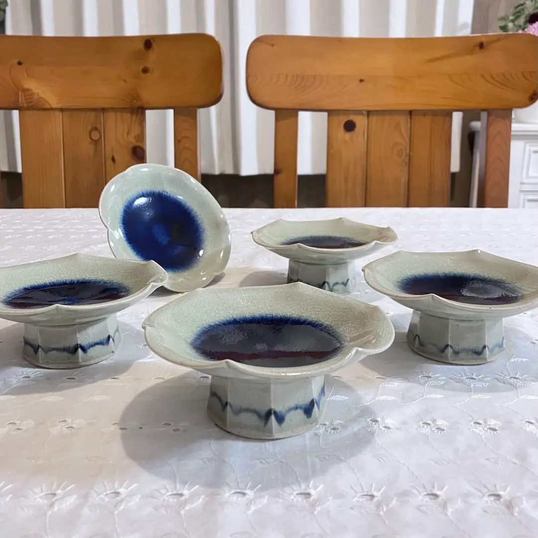 益子焼　高台皿　台皿　有名作家物 益子焼 高台皿 台皿 有名作家物