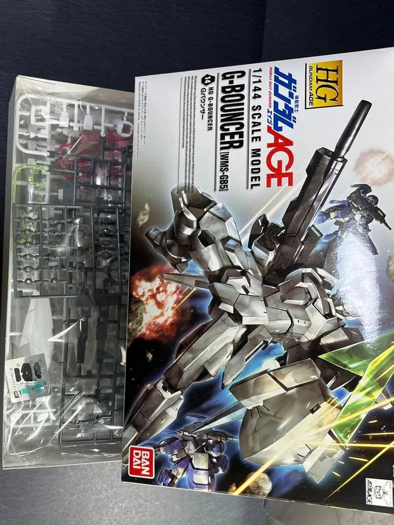 (未使用･未開封品)　HG 1/144 Gバウンサー (機動戦士ガンダムAGE) p1m72rm Amazon | HG 機動戦士ガンダムAGE Gバウンサー 1/144スケール