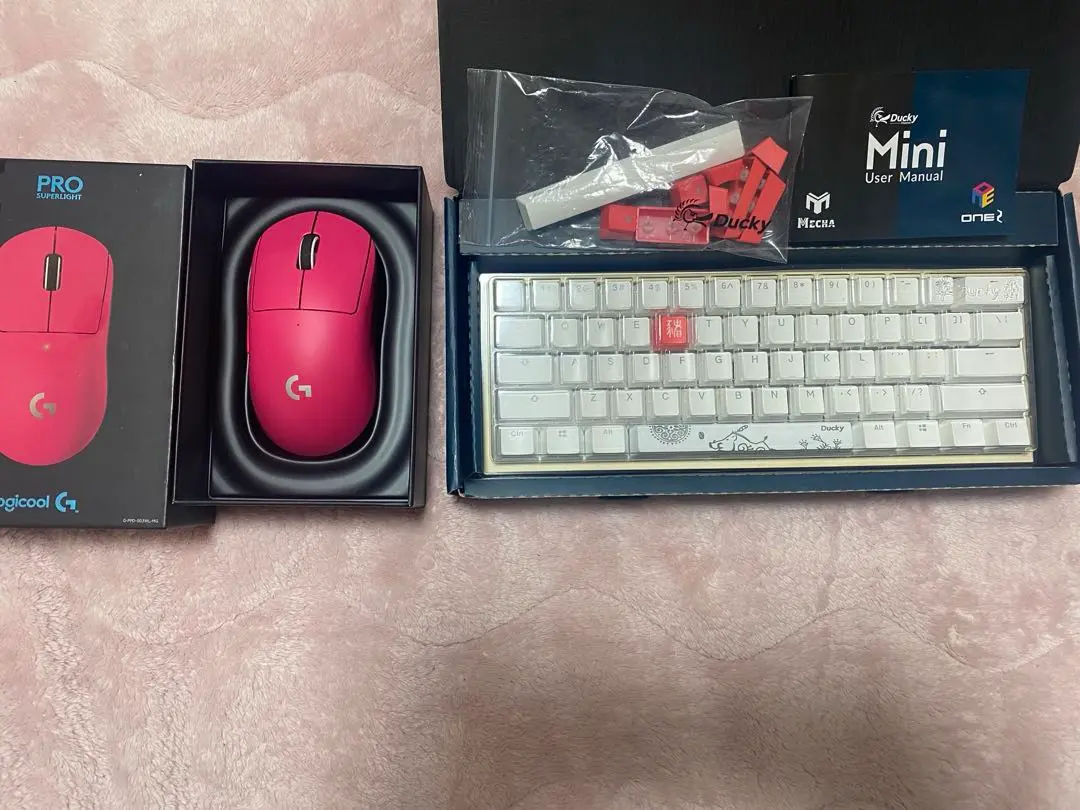 RAZERKRAKEN Duckyone2mini Logicool G703h