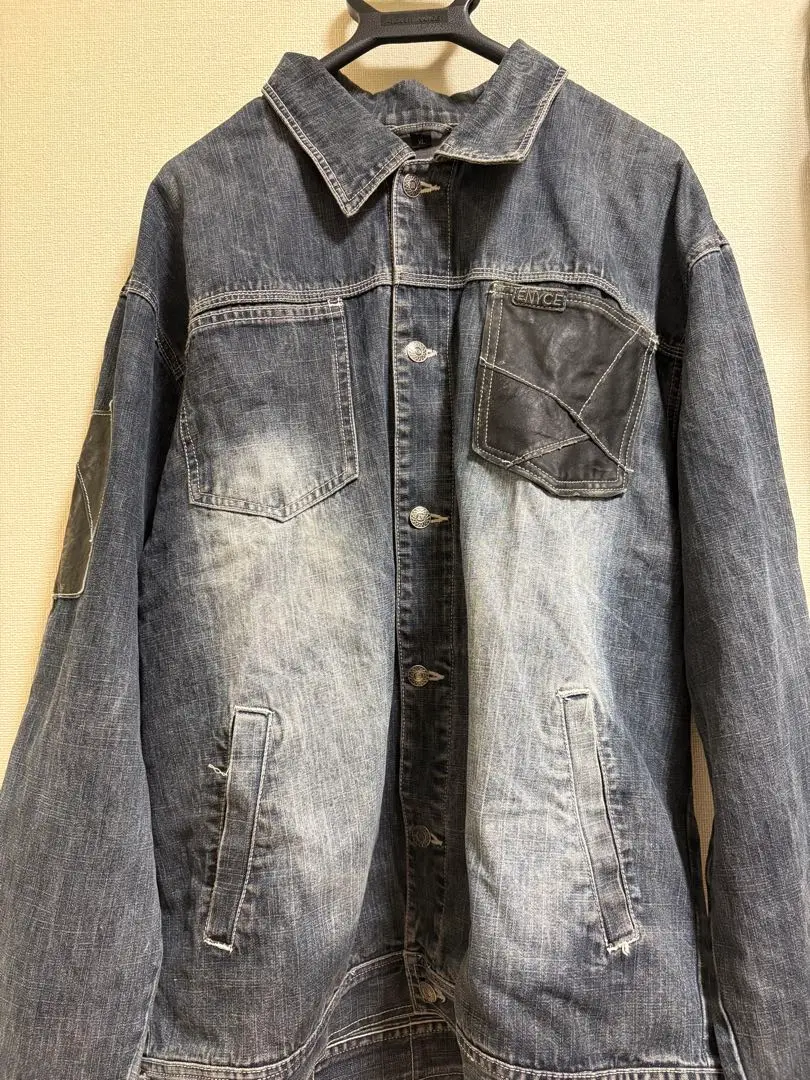 エニーチェ ENIYCE デニムジャケット 　ビッグサイズ　3XL ENYCE - ENYCE オーバーサイズ デニムジャケットの通販 by 気分