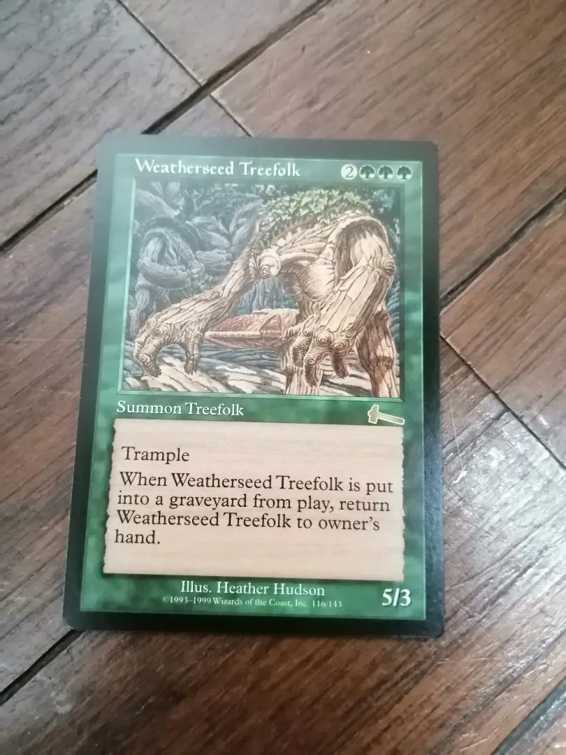 MTG foil 英語　ウェザーシード　ツリーフォーク 2025年最新】ウェザーシード・ツリーフォークの人気アイテム