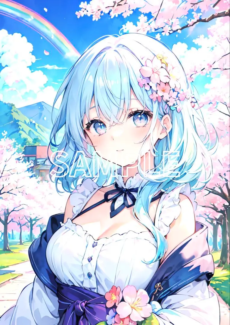 Thumbnail of AI Beauty, Illustration 80 A4 Poster, High Quality