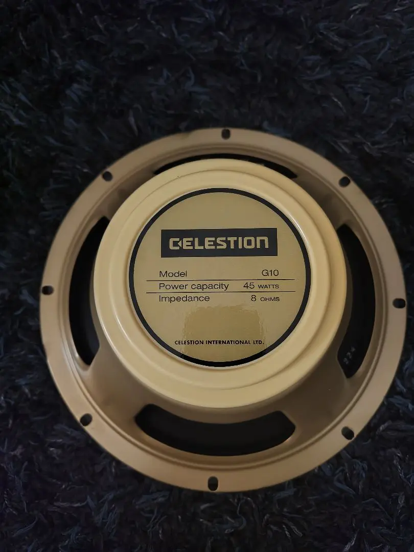 CELESTION G10 VINTAGE ＋ DIY両面キャビネット（Sound Check