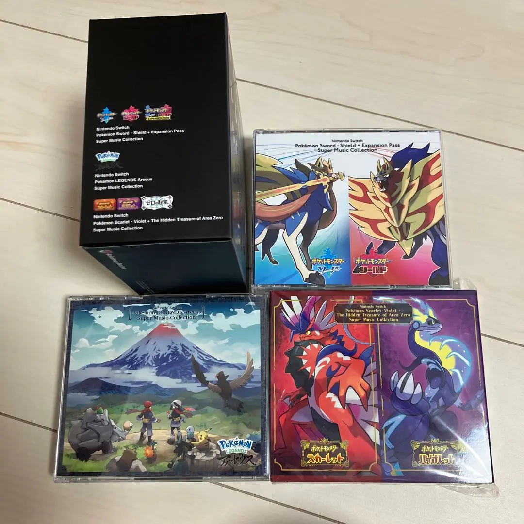 ポケモン サントラ 剣盾・SV・Legends 剣盾・レジェンズ・SVのサントラが発売！【ゲームポケモン】