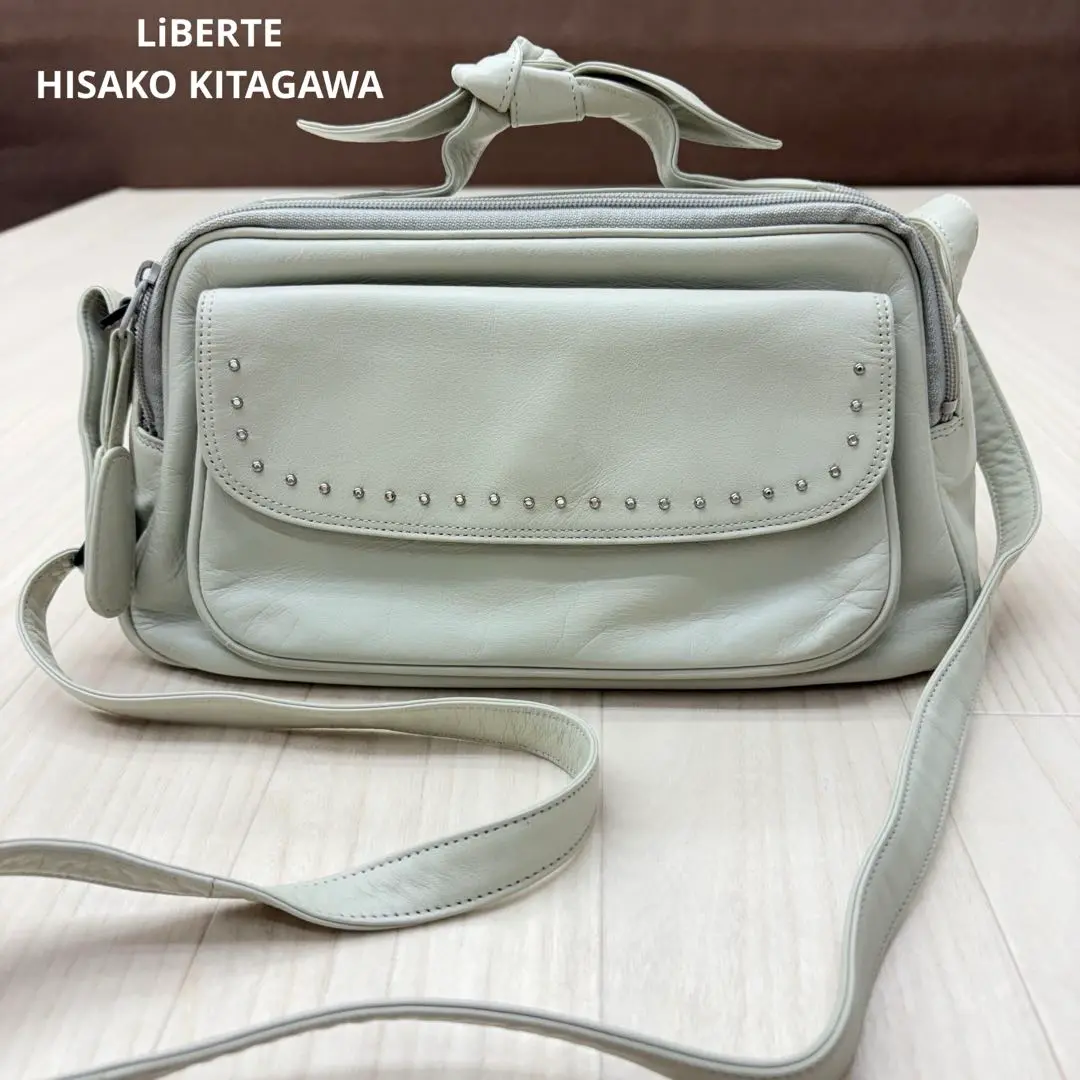 LiBERTE リベルテ HISAKO KITAGAW ショルダーバッグ レザー