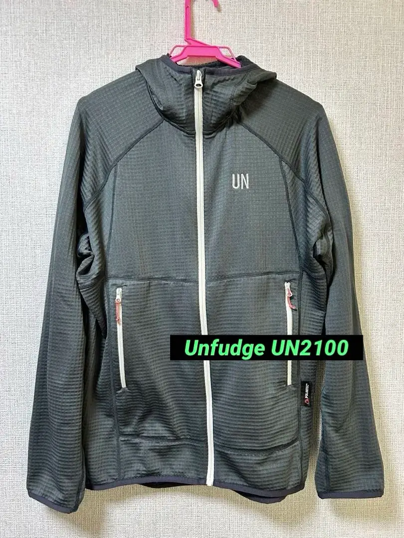 【アンファッジ】unfudge UN 2000 ジップアップ ネイビーL 24 UN2000 Light weight fleece jacket | unfudge ONLINE STORE