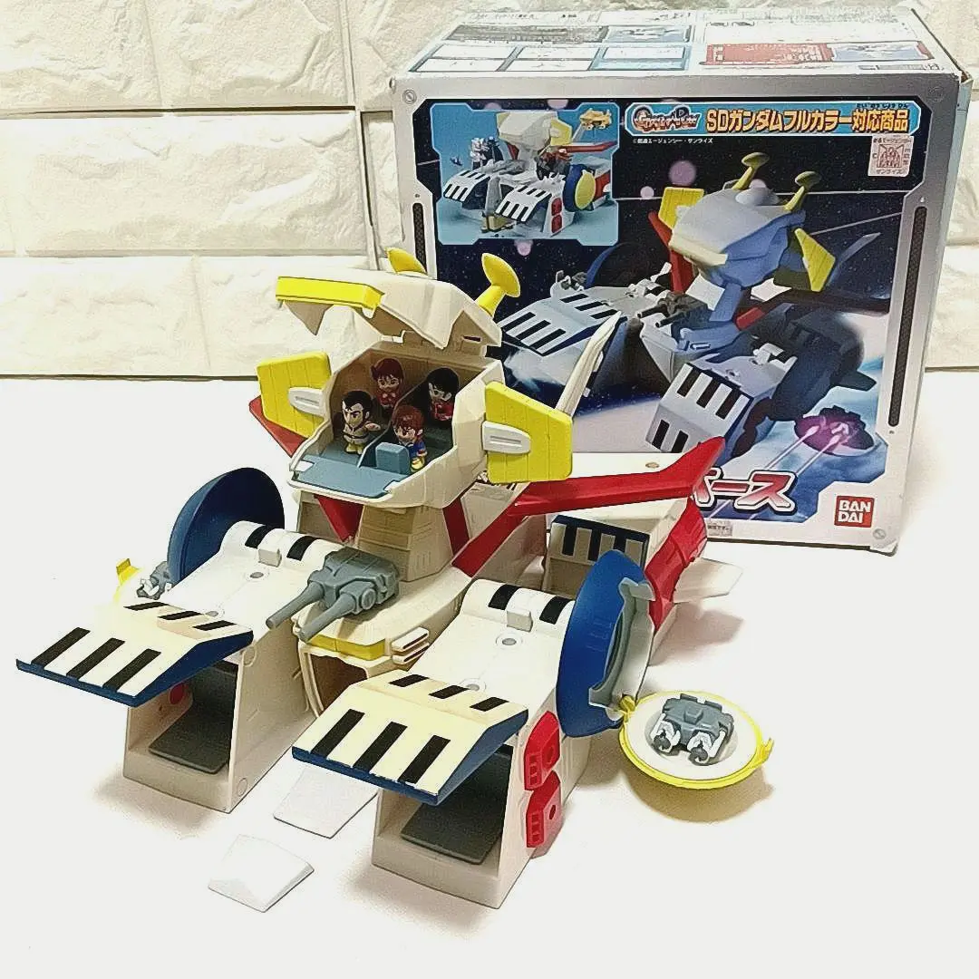 2025年最新】SDガンダムフルカラー SDホワイトベース(中古品)の