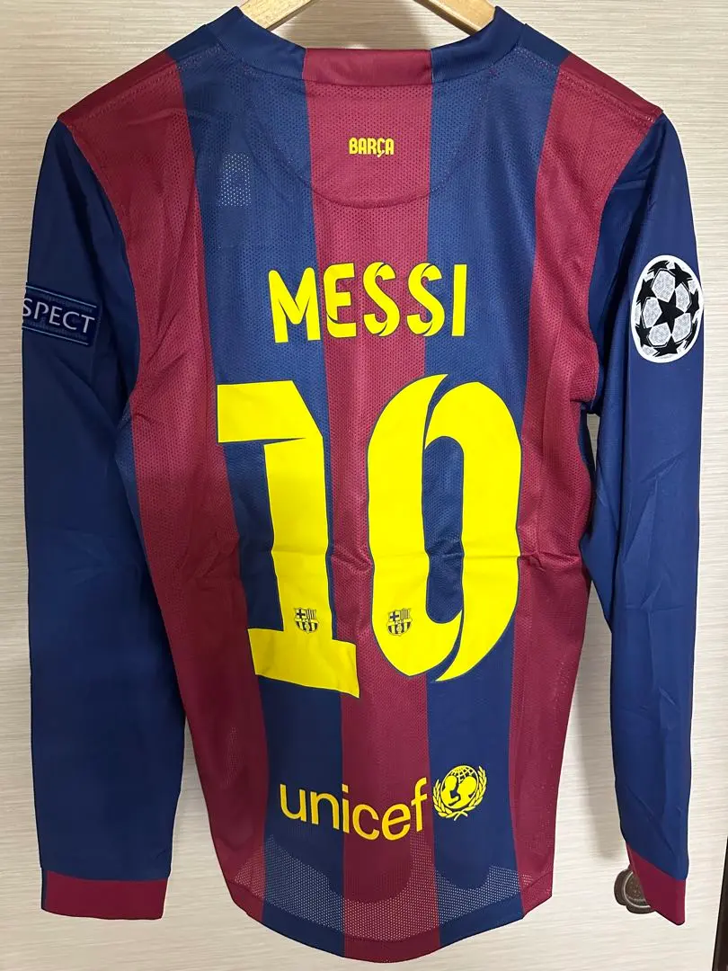 リオネル・メッシ 14-15バルセロナ ユニフォームSサイズ 楽天市場】FCバルセロナ 14/15 ホーム #10 MESSI リオネル