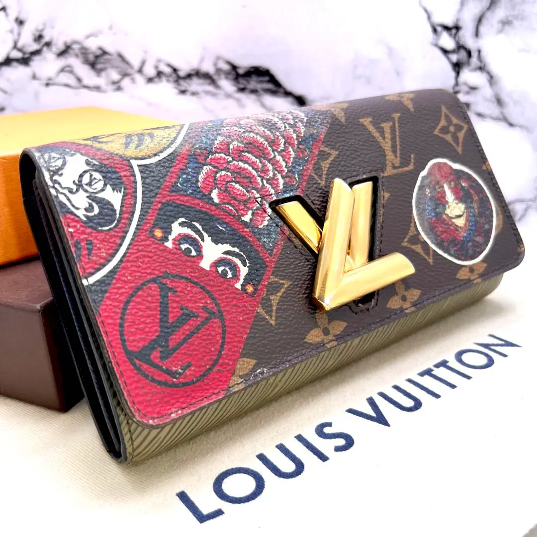 存在感ある3色展開♪】ルイヴィトン ツイスト長財布 (Louis