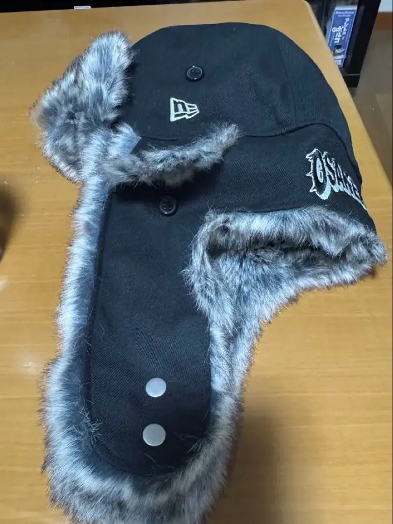 NEW ERA x HILLSFIELD OSAKEMAN トラッパー L