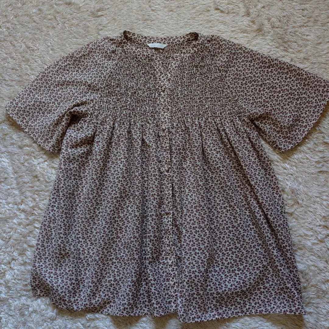 Thumbnail of ehka sopo Floral Short Sleeve Shirt