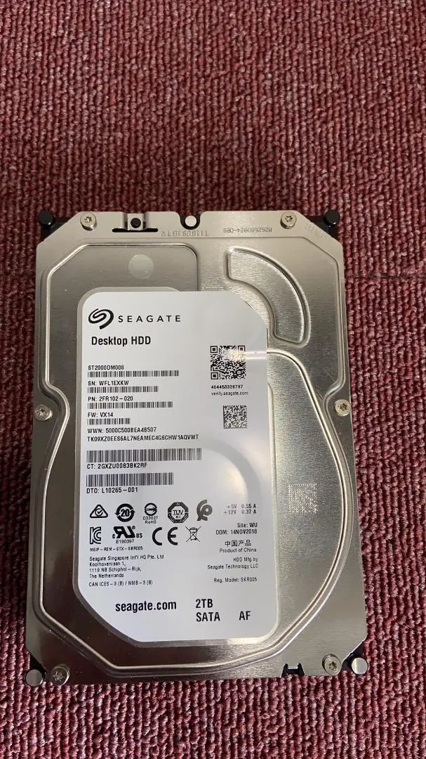 【新品未開封】　ST2000DM008 [2TB /3.5インチ] ヨドバシ.com - SEAGATE シーゲート Seagate BarraCuda 3.5