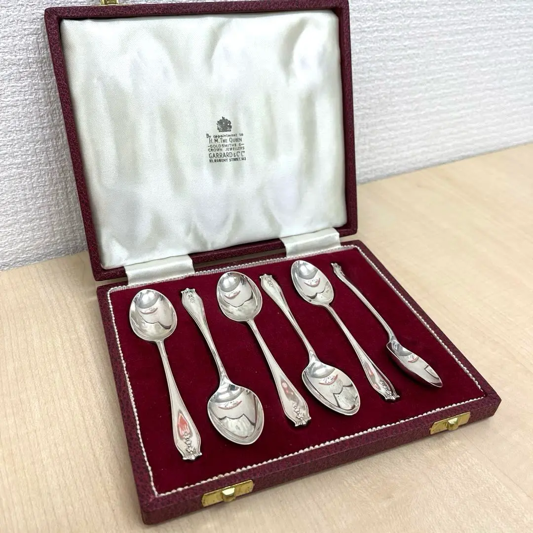 【T】GARRARD ガラード カトラリー スプーン ６本セット シルバーカラー 2025年最新】ガラード カトラリー(スプーン等)の人気アイテム