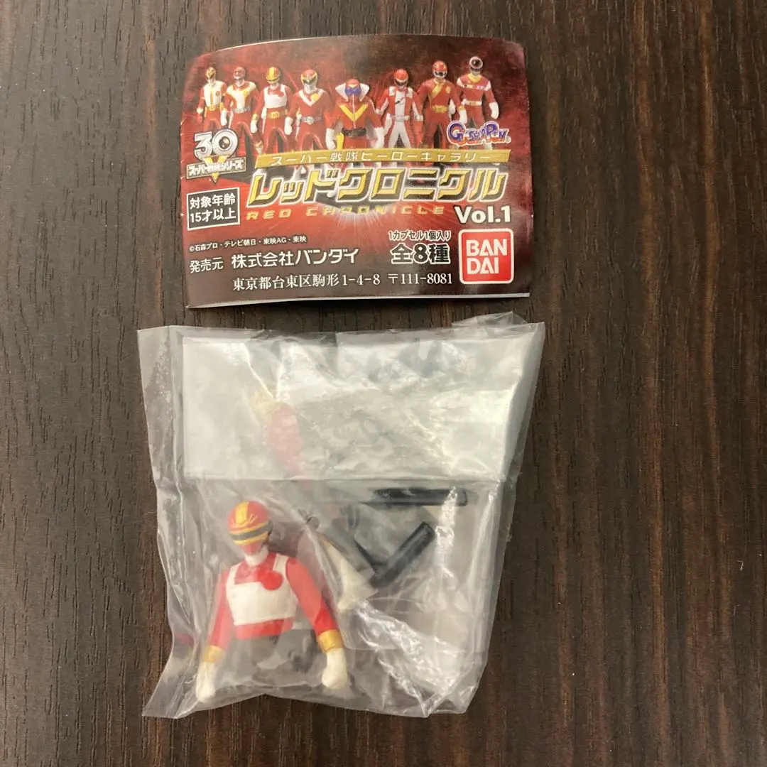 スーパー戦隊　レッドクロニクル　Vol.1〜4 未開封 2024人気の 未開封 スーパー戦隊ヒーロー レッドクロニクルVol.1