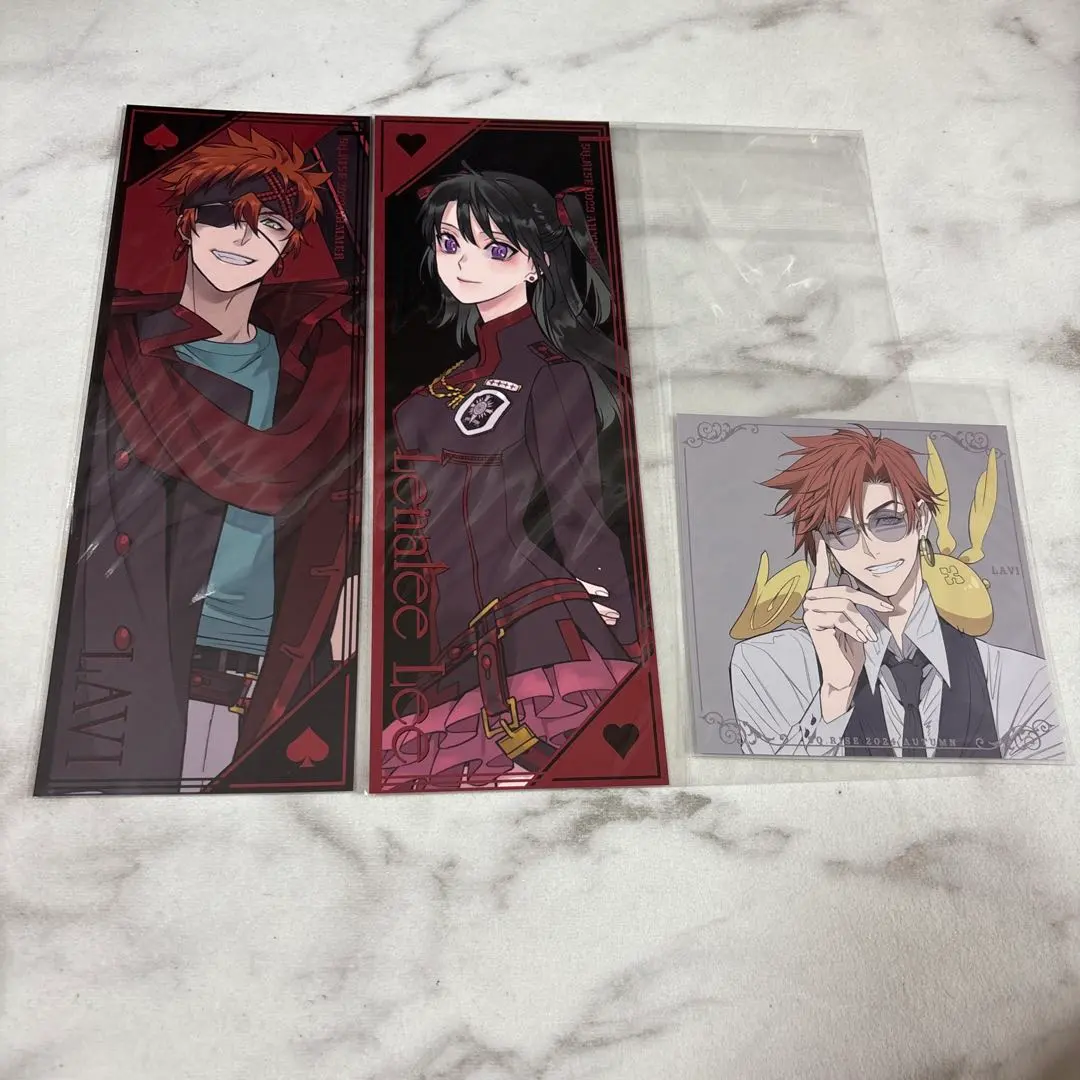 Thumbnail of D.Gray-man Long Illustration Card, Square Animate, Lavi, Lenalee