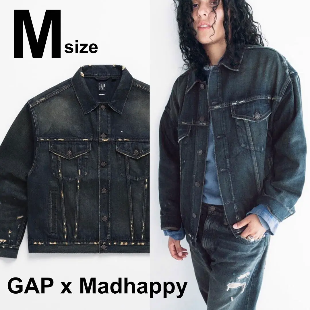 【新品未使用】GAP X Madhappy デニムジャケット　タグ付き 新品未使用】GAP X Madhappy デニムジャケット タグ付き