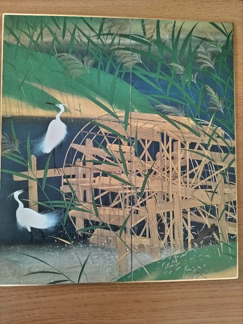 作家 宇田　荻邨　祇園の雪　リトグラフ 作家 宇田 荻邨 祇園の雪 リトグラフ 絵画
