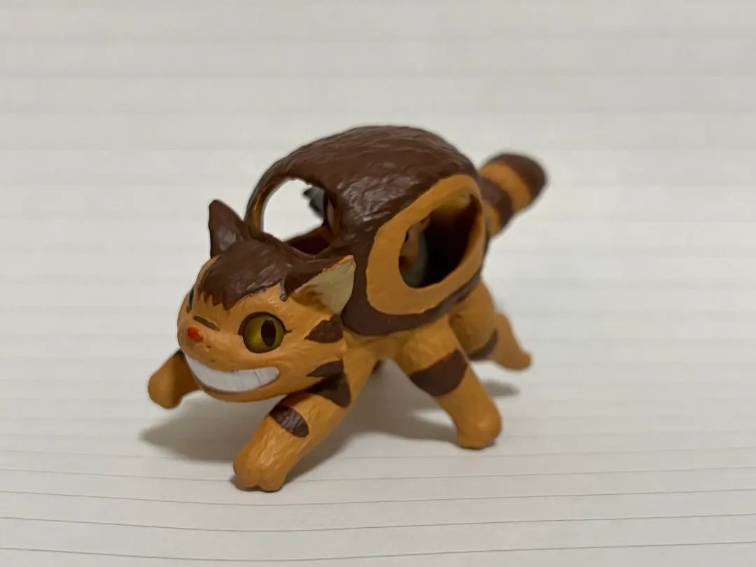 レア スタジオジブリ めいとこねこバス キーホルダー フィギュア トトロ ネコ ジブリ美術館オリジナル 紋章キーホルダー めいとこねこバス