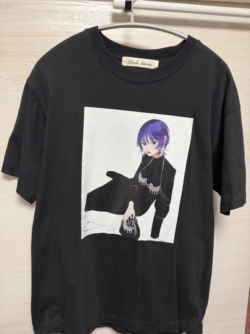 Tanaka Daisuke ストラテジーTシャツ ブラック 02サイズ 中古・古着通販】Tanaka Daisuke (タナカ ダイスケ) アッキガイT