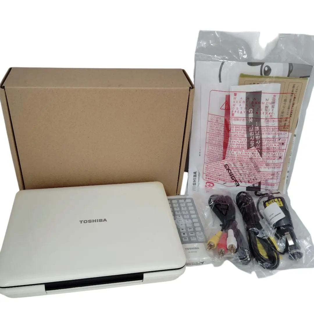 【最終値下げ】東芝DVDプレイヤー REGZA SD-P77SW 東芝 - 【動作確認済】東芝 ポータブルDVDプレーヤー SD-P77SW