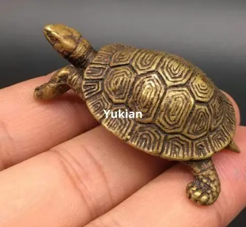 Thumbnail of Turtle Ornament, Thousand-Year Turtle, Copper Turtle, Copperware, Decorative Item, Craft, Artwork, Figurine