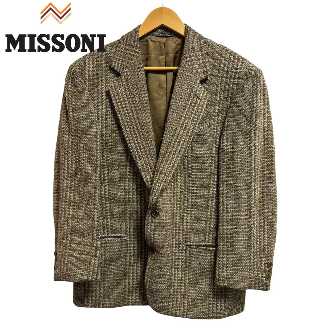 EXAMPLE by MISSONI テーラードジャケット 2025年最新】MISSONI メンズ テーラードジャケットの人気