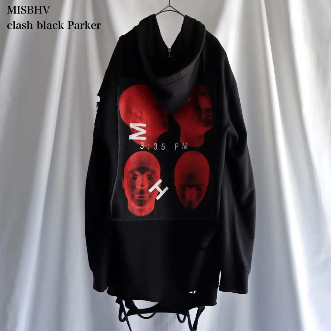 ミスビヘイブ MISBHV パーカー SS18-402 ブラック サイズ：S XS以下 MISBHV(ミスビヘイブ) パーカー・フーディ(メンズ