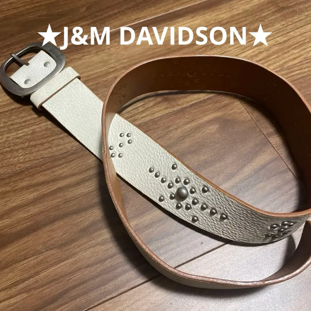 【美品】J&M DAVIDSON　英国製　高級ドレスベルト　厚本革／正規品 2025年最新】J&M DAVIDSON レディース ベルトの人気アイテム