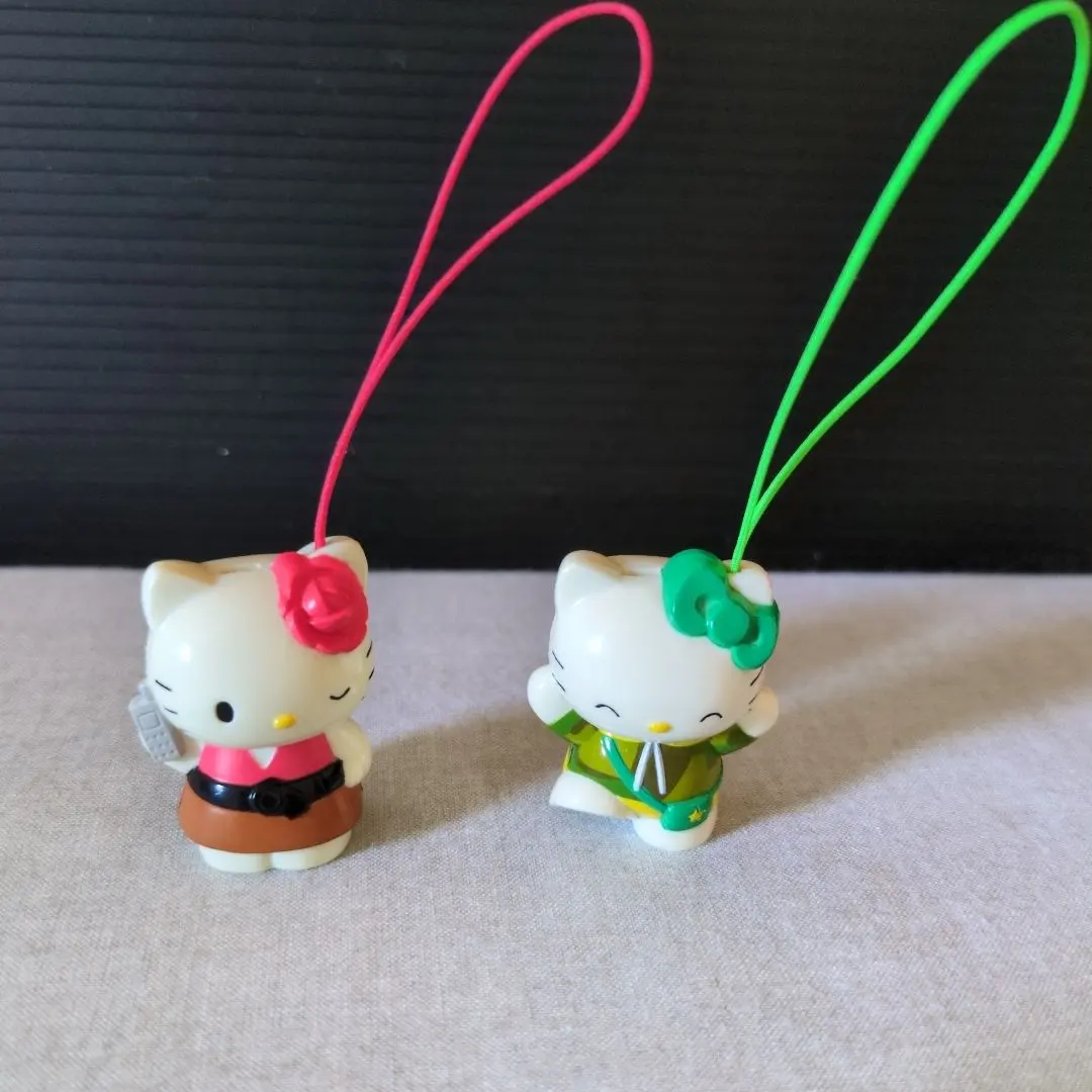Thumbnail of 2001 Hello Kitty Omikuji Strap Set, 2 pieces