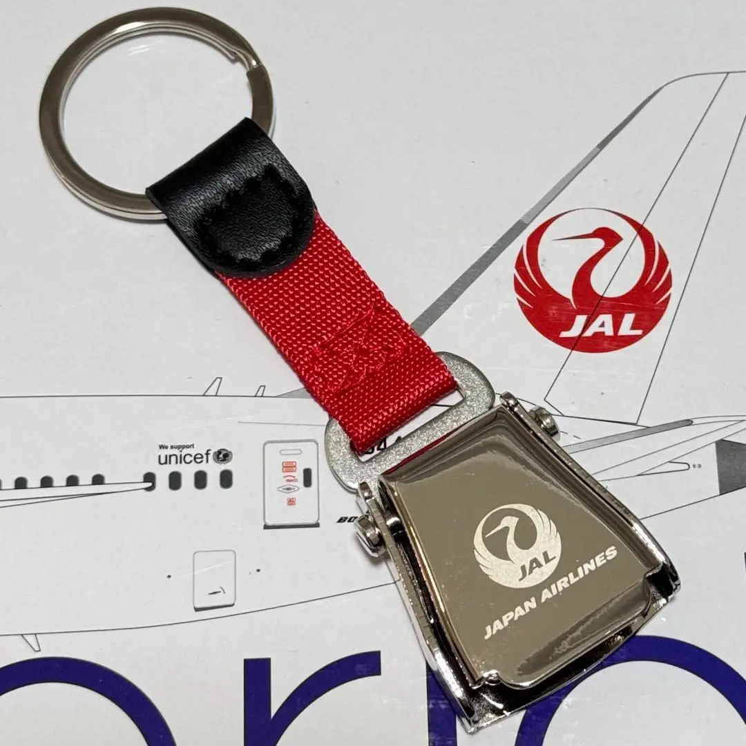 JAL　シートベルトキーホルダー 2025年最新】jalシートベルトの人気アイテム - メルカリ