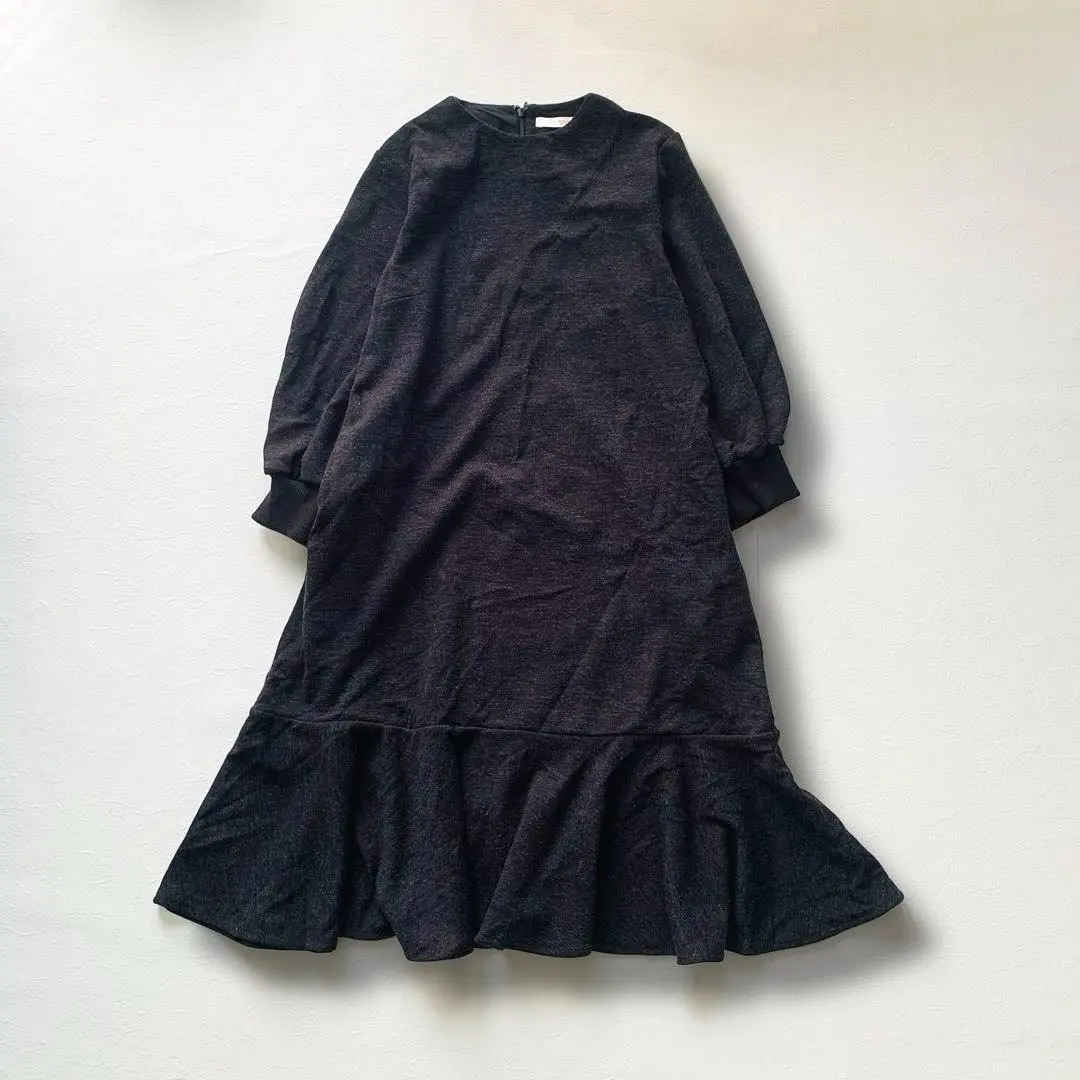 URBAN RESEARCH ROSSO 裾擺動洋裝 深灰色 L 的縮圖