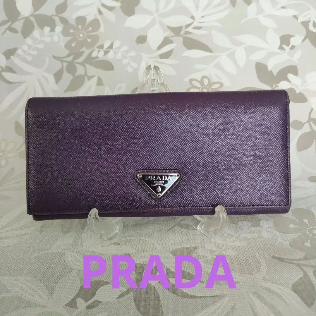 2025年最新】PRADA カラー：パープル系 長財布の人気アイテム