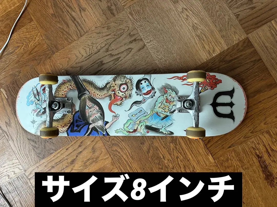 エビセンスケートボード コンプリート スケボーコンプリート 8.0 完成品 えびせん スケボー デッキ