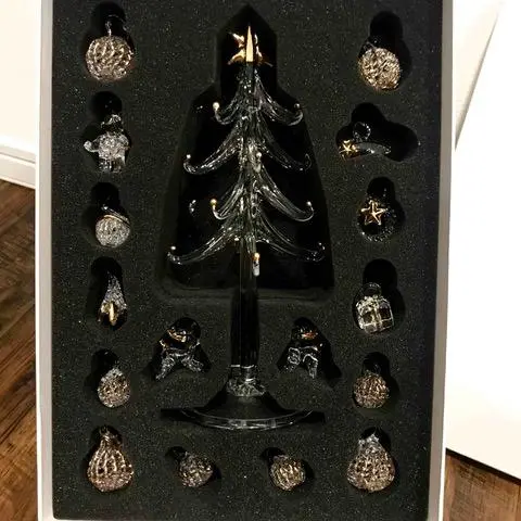 スタージュエリー ガラス クリスマスツリー　2014限定 STAR JEWELRY スタージュエリー ガラス製クリスマスツリー