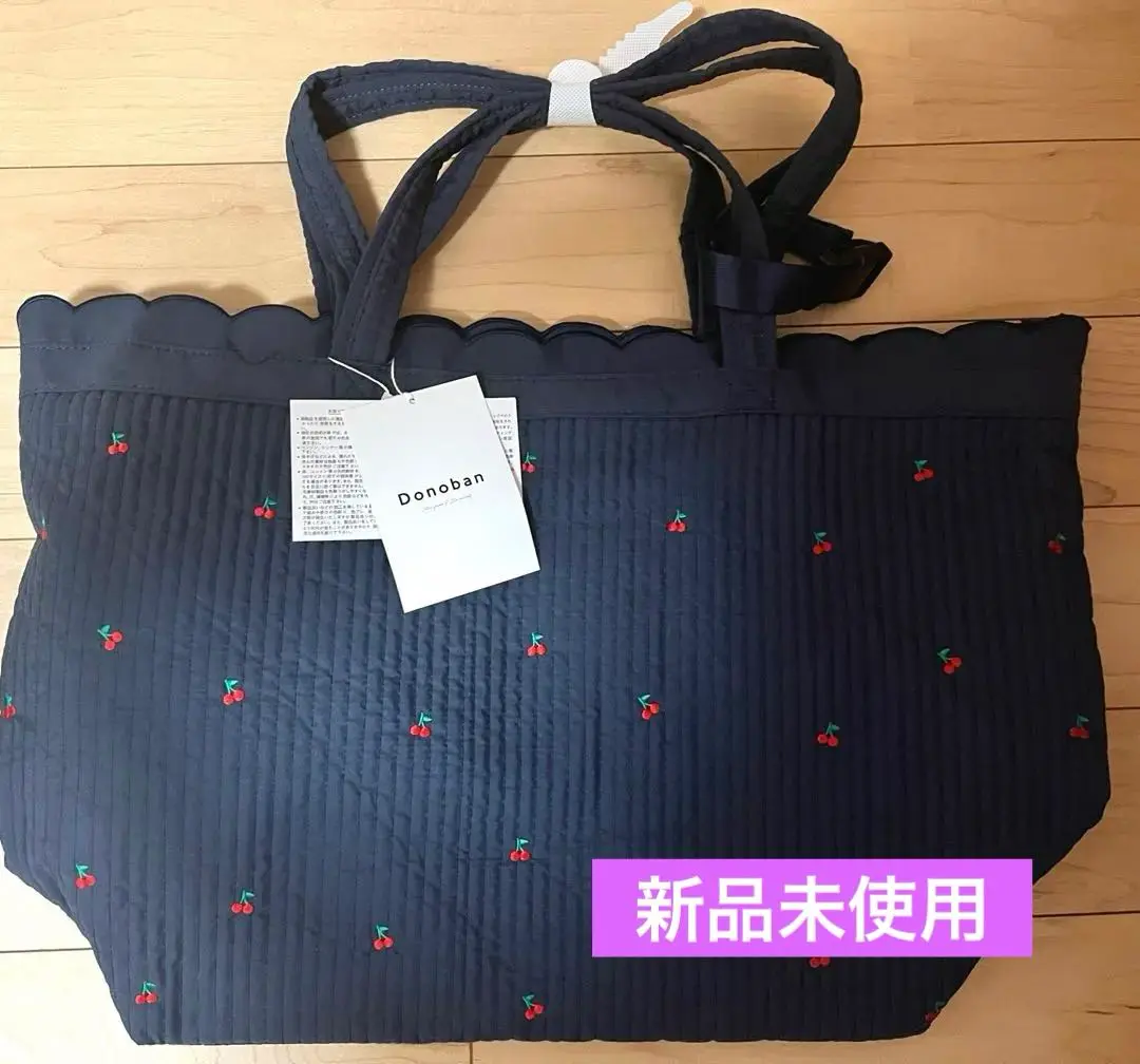 hichan×Donobanコラボ　マザーズバック スカラップティトート[C]
