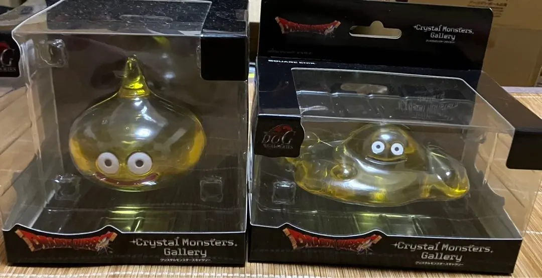 ドラクエ　クリスタルモンスターズギャラリー　レモンスライムなど 4個セット ドラクエ クリスタルモンスターズギャラリー レモンスライムなど