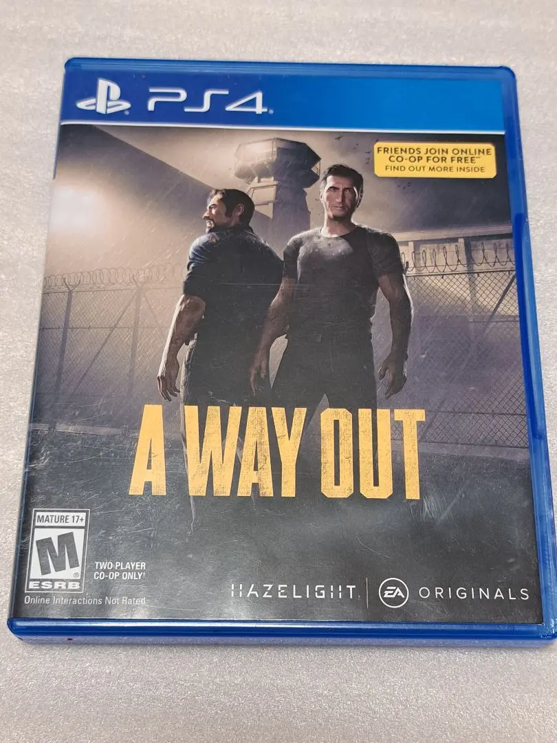 超希少☆日本未入荷☆PS4 北米版　A WAY OUT　アウェイアウト 2025年最新】a way out ps4の人気アイテム - メルカリ