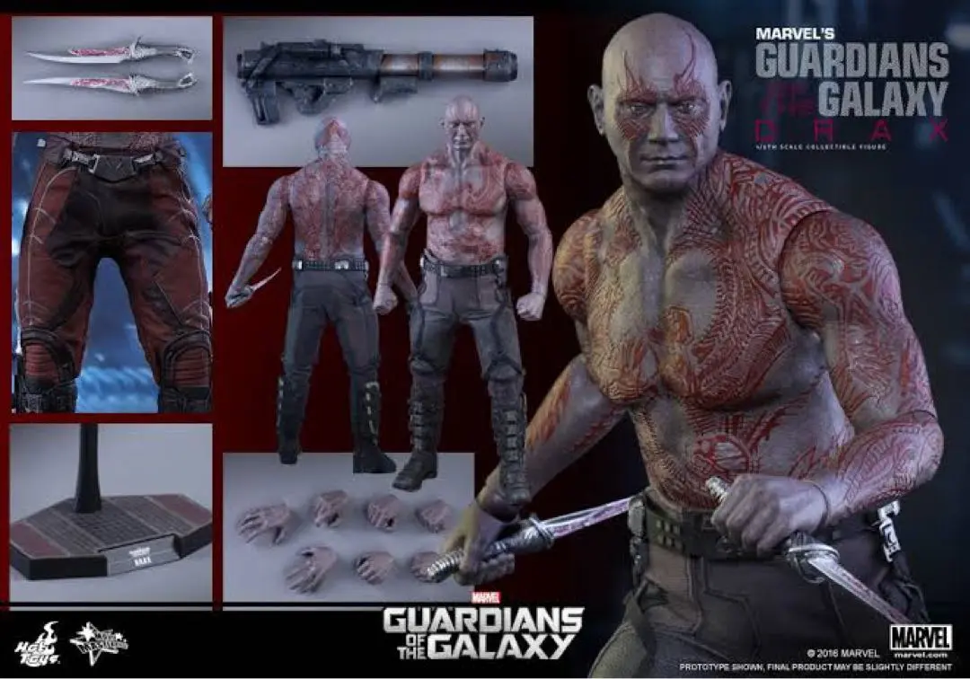 ドラックス　ホットトイズ　フィギュア　marvel マーベル　新品未開封 マーベル』「マーベル・レジェンド」6インチ・アクション