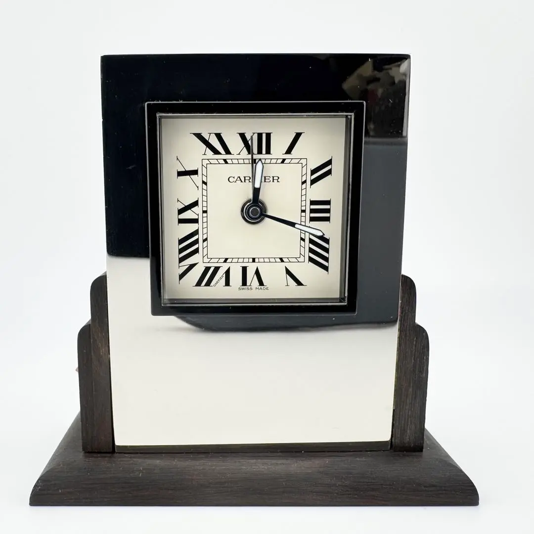 【ヴィンテージ・レア美品】Cartier テーブルクロック 置時計 ヴィンテージ・レア美品】Cartier テーブルクロック 置時計