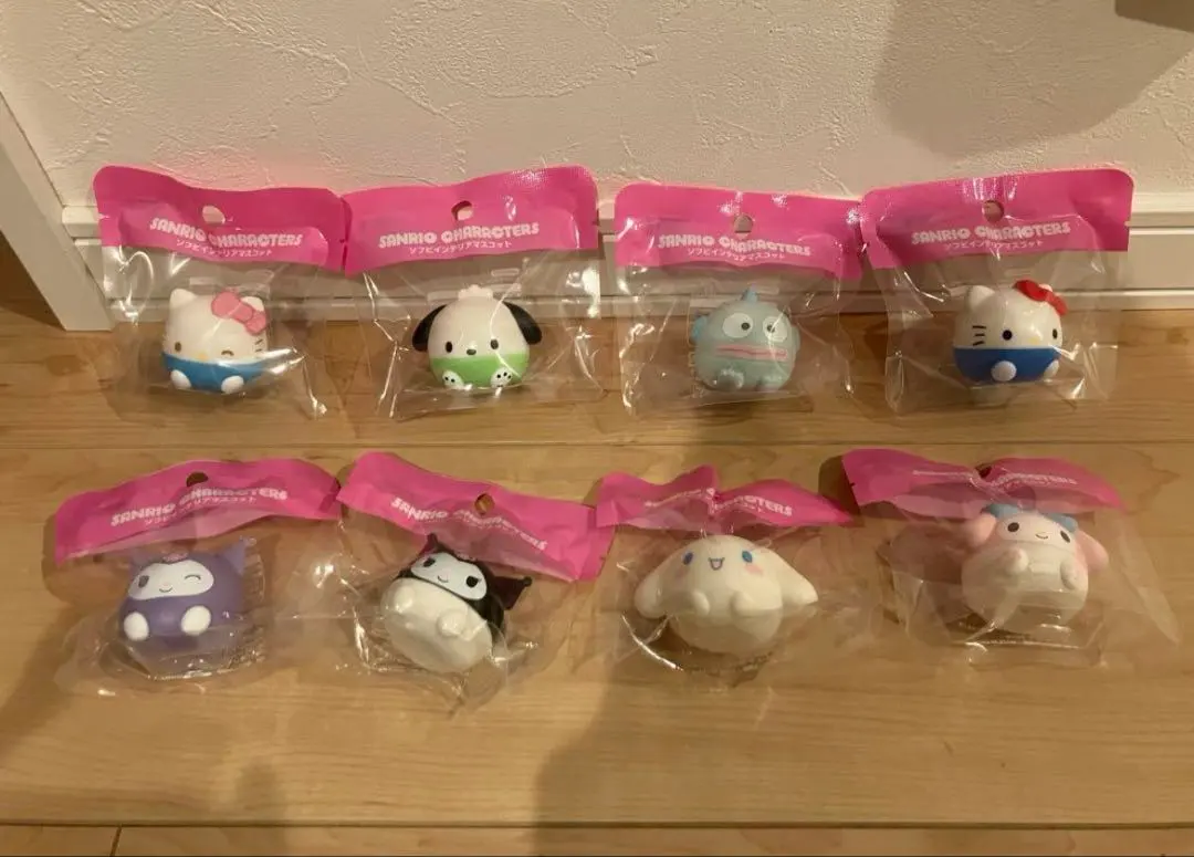 Thumbnail of Sanrio Sofubi Interior Mascot Mini Figure 8 Types New