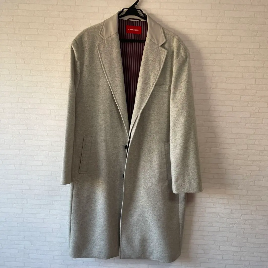 ☆100%本物ラビットファーコート☆ANTOROPE☆4L大きなサイズ☆値